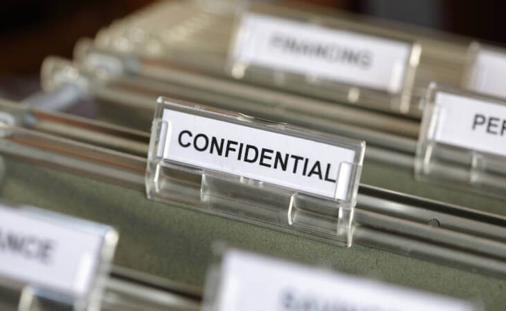 Confidential file